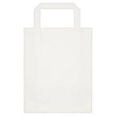 Small White Takeaway Bags 100's  Adomoo